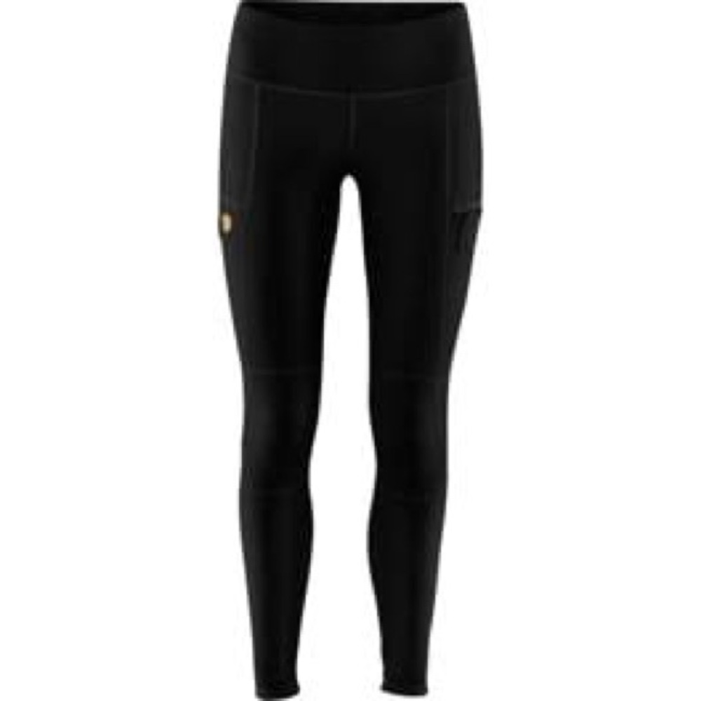 Black Fjallraven ABISKO TIGHTS W